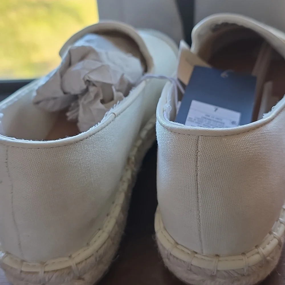 Universal Thread Cream Espadrilles Slip-On Shoes 7